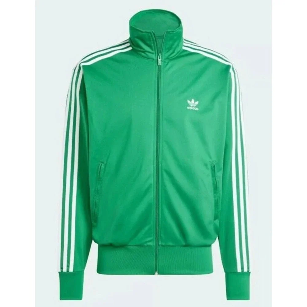 Adidas Originals Firebird Track Suit Jacket Pants Green Men's Medium JD0183 New - Picture 6 of 9